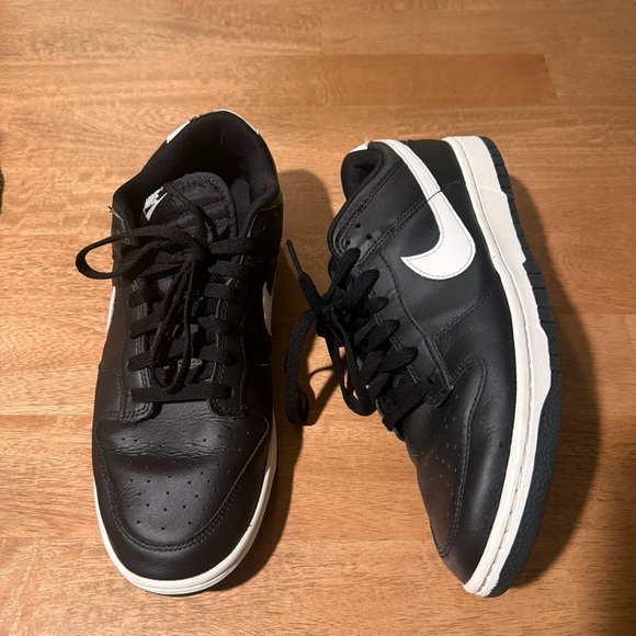 Nike Other - Nike Men's Black and White Low-Top Sneakers